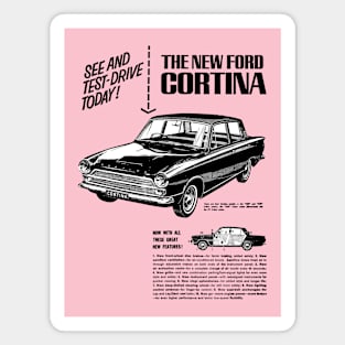 FORD CORTINA MK1 - advert Magnet